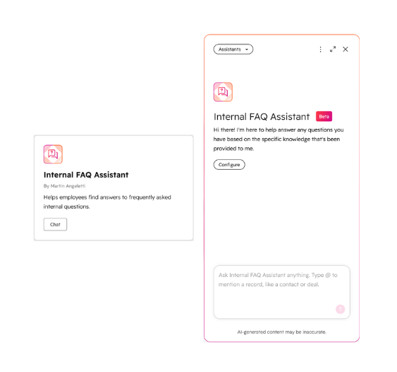 custom assistant Andimol