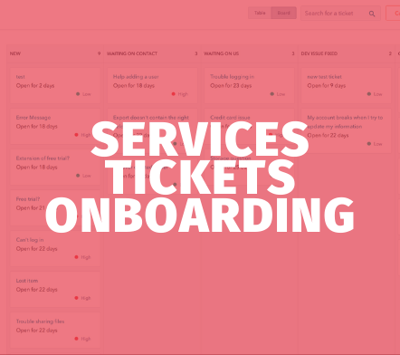 Onboarding  SERVICES