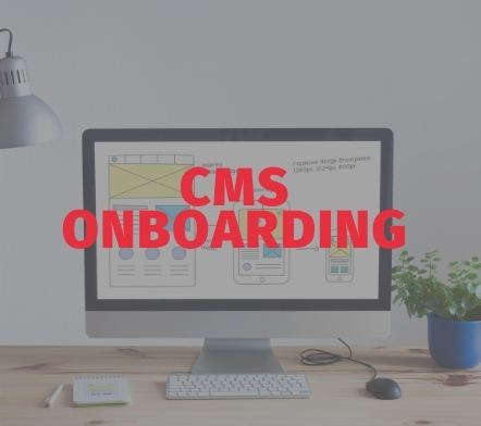 CMS onboarding